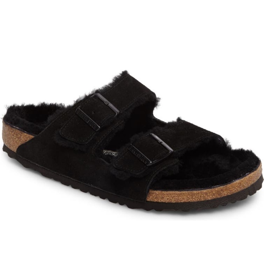 New Arizona slide with genuine shearling